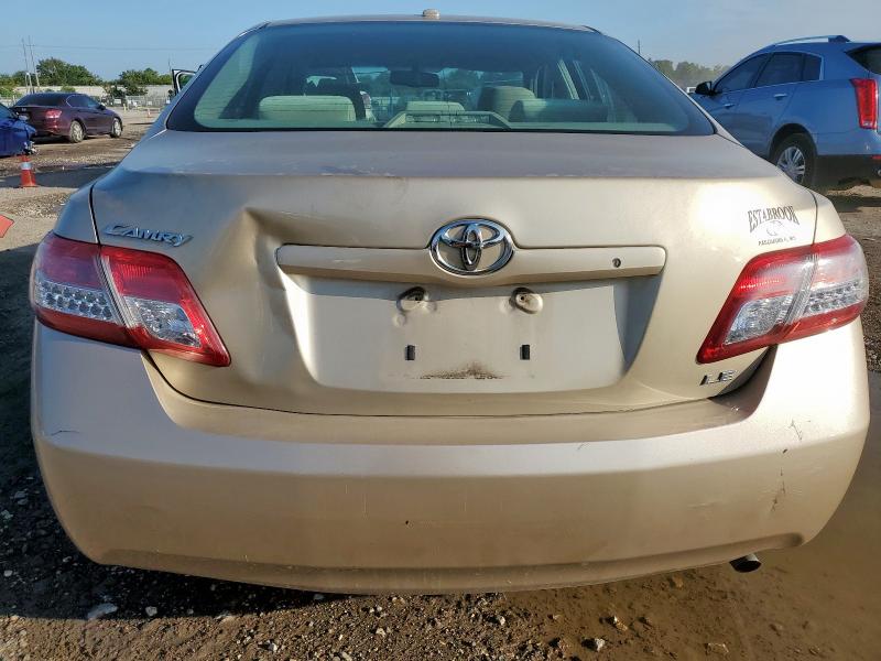 4T1BF3EK3BU642514 - 2011 TOYOTA CAMRY BASE TAN photo 6
