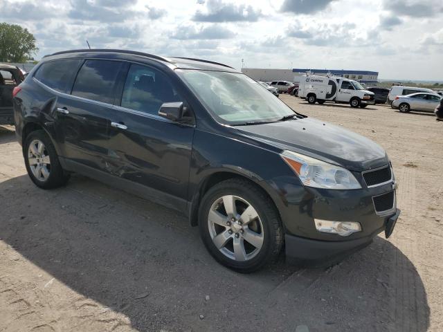 1GNKVJED4BJ292817 - 2011 CHEVROLET TRAVERSE LT BLACK photo 4