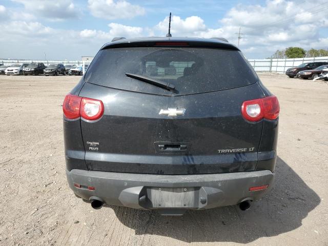 1GNKVJED4BJ292817 - 2011 CHEVROLET TRAVERSE LT BLACK photo 6