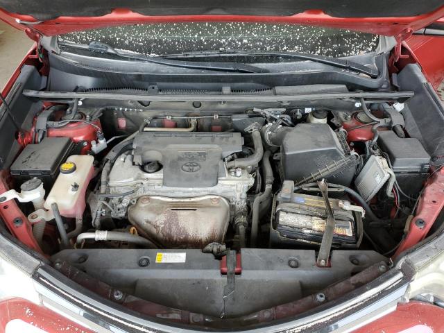 2T3RFREV0HW611765 - 2017 TOYOTA RAV4 XLE RED photo 12
