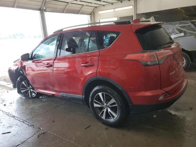 2T3RFREV0HW611765 - 2017 TOYOTA RAV4 XLE RED photo 2