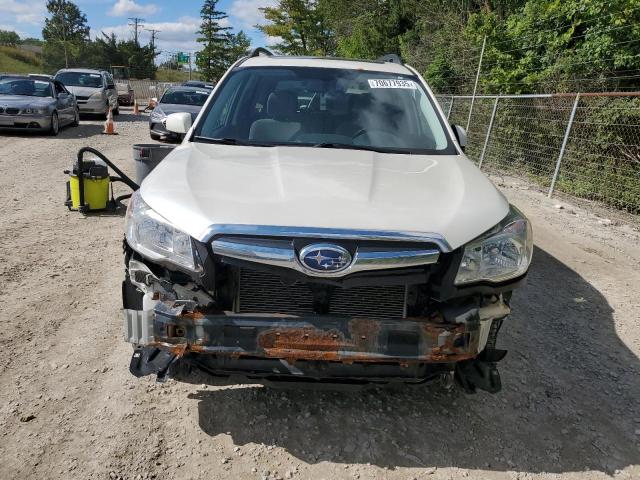 JF2SJADC6FH440364 - 2015 SUBARU FORESTER 2.5I PREMIUM WHITE photo 5