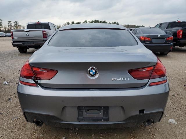 WBA6D0C50GD927781 - 2016 BMW 640 I GRAN COUPE GRAY photo 6