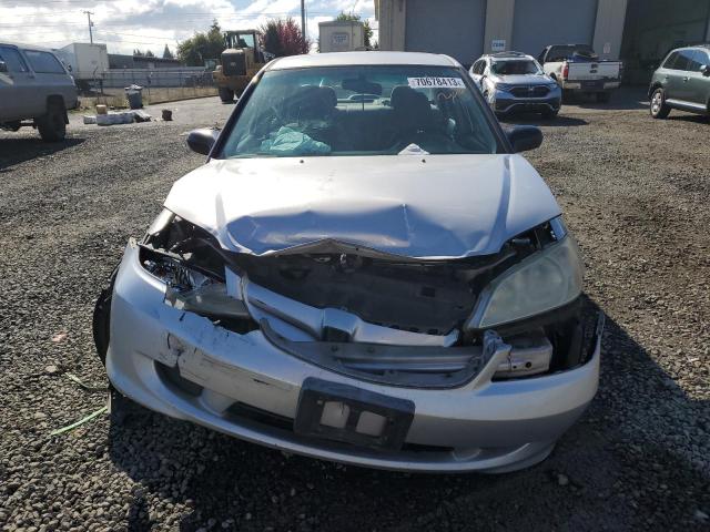 1HGES16374L005029 - 2004 HONDA CIVIC DX VP Gümüş foto 5