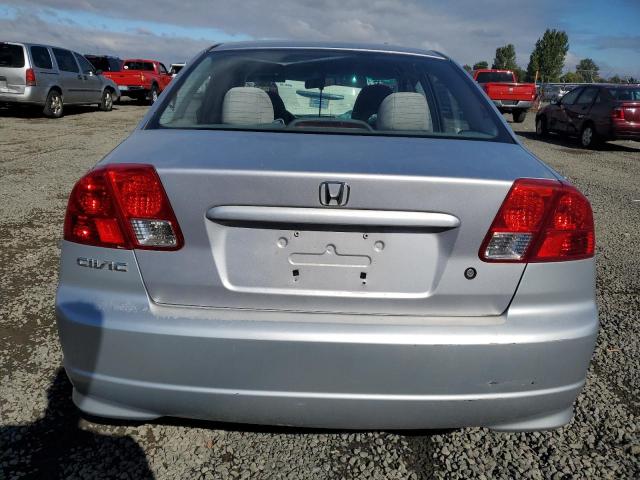 1HGES16374L005029 - 2004 HONDA CIVIC DX VP Gümüş foto 6