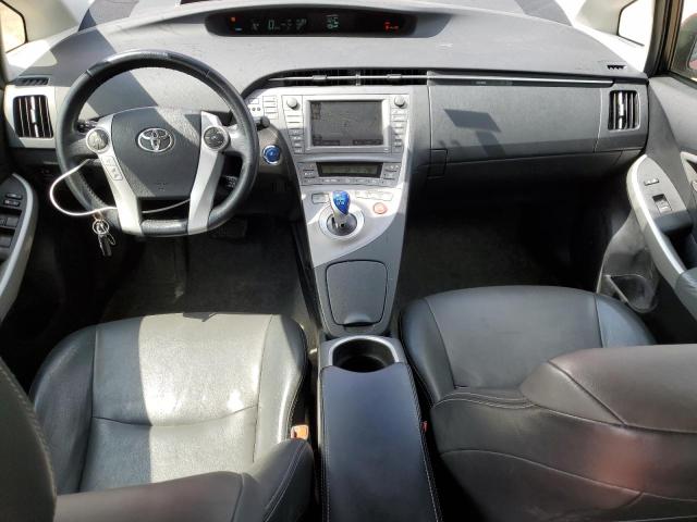 JTDKN3DU2F1893929 - 2015 TOYOTA PRIUS RED photo 8