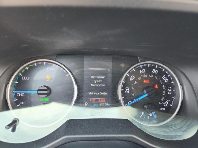 2T3LWRFV5LW067552 - 2020 TOYOTA RAV4 LE SILVER photo 9