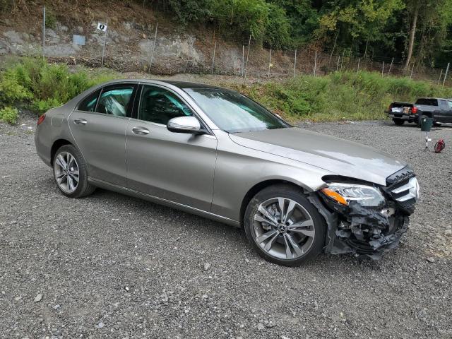 55SWF8EB2KU286390 - 2019 MERCEDES-BENZ C 300 4MATIC BEIGE photo 4