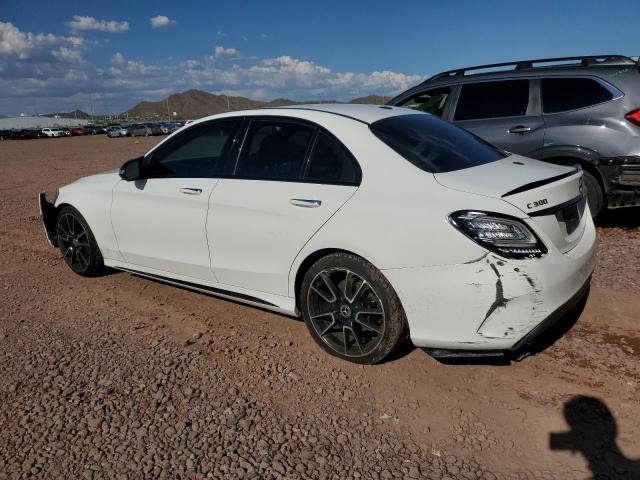 55SWF8DB5KU315284 - 2019 MERCEDES-BENZ C 300 Ақ фото 2