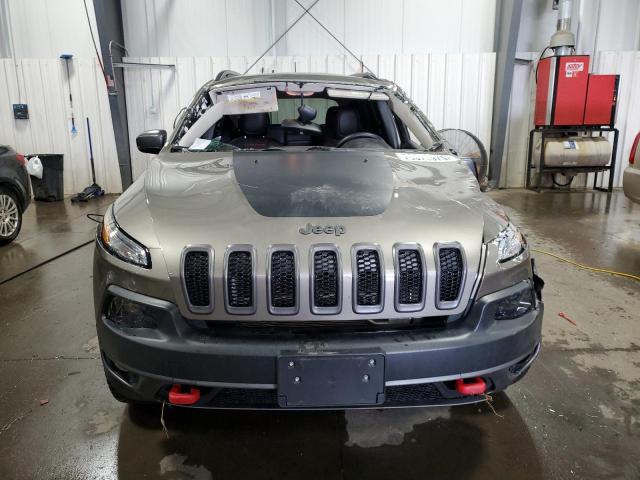 1C4PJMBX3JD619621 - 2018 JEEP CHEROKEE TRAILHAWK GRAY photo 5