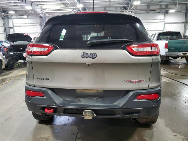 1C4PJMBX3JD619621 - 2018 JEEP CHEROKEE TRAILHAWK GRAY photo 6