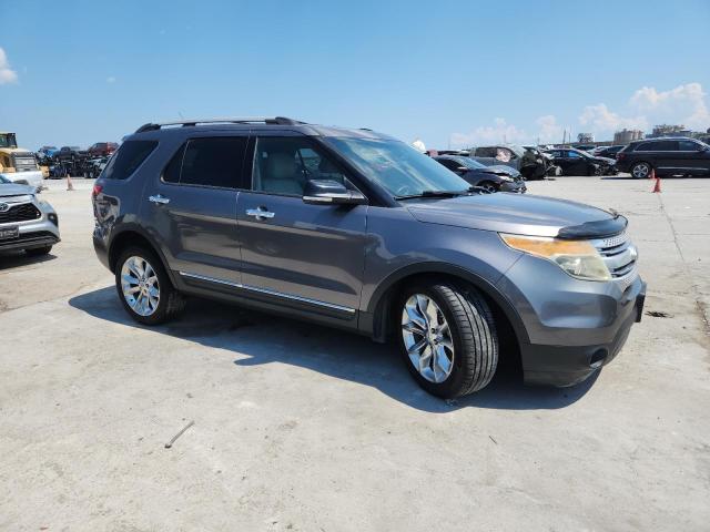 1FM5K7D82DGC67643 - 2013 FORD EXPLORER XLT 银色 照片 4