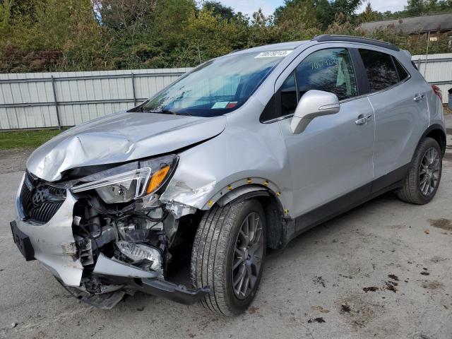 KL4CJ2SM3KB716172 - 2019 BUICK ENCORE SPORT TOURING SILVER photo 1