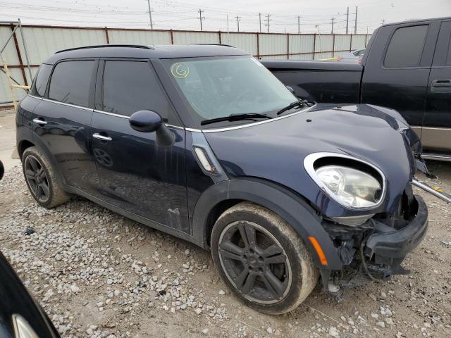 WMWZC5C50BWL54469 - 2011 MINI COOPER S COUNTRYMAN BLACK photo 4