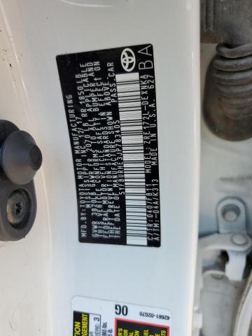 5YFBURHE3JP783405 - 2018 TOYOTA COROLLA L WHITE photo 12