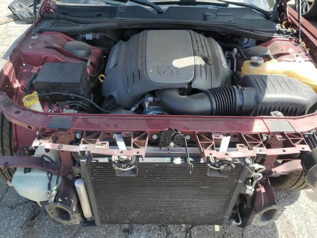 2C3CDZBT0JH196021 - 2018 DODGE CHALLENGER R/T ბურგუნდია ფოტო 11