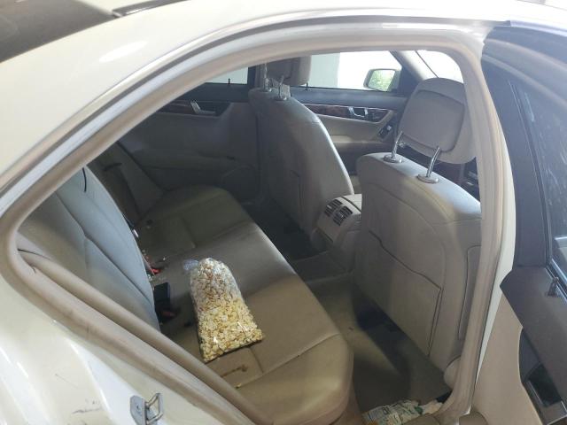 WDDGF8BB7CR211180 - 2012 MERCEDES-BENZ C 300 4MATIC WHITE photo 10