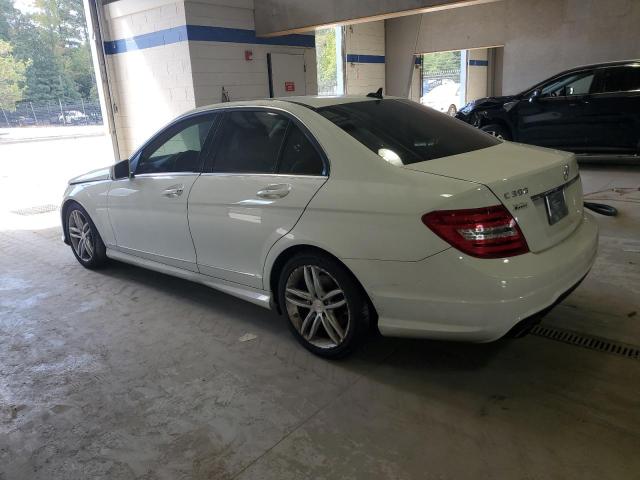 WDDGF8BB7CR211180 - 2012 MERCEDES-BENZ C 300 4MATIC WHITE photo 2