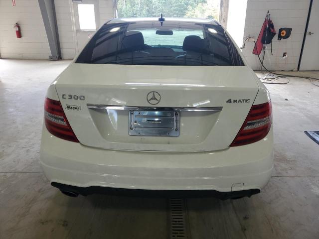 WDDGF8BB7CR211180 - 2012 MERCEDES-BENZ C 300 4MATIC WHITE photo 6