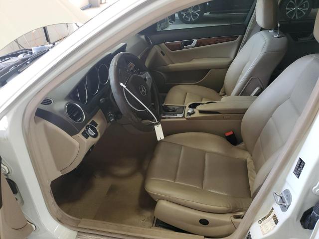 WDDGF8BB7CR211180 - 2012 MERCEDES-BENZ C 300 4MATIC WHITE photo 7