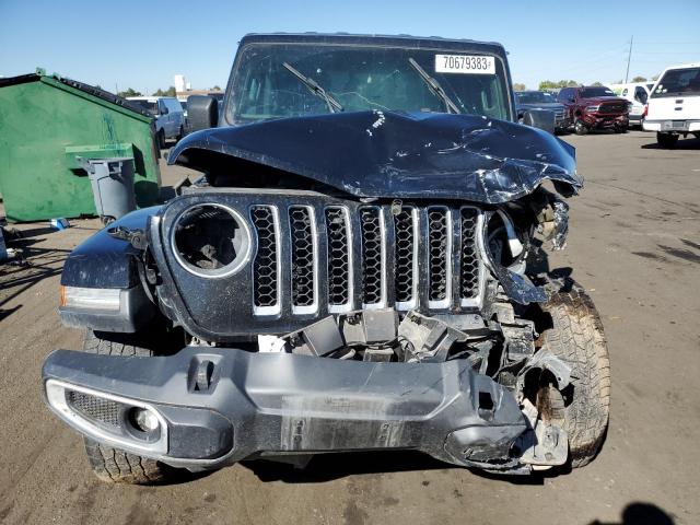 1C6HJTFGXLL137611 - 2020 JEEP GLADIATOR OVERLAND BLACK photo 5