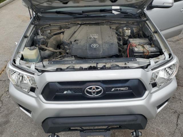 5TFLU4ENXDX058904 - 2013 TOYOTA TACOMA DOUBLE CAB 银色 照片 11