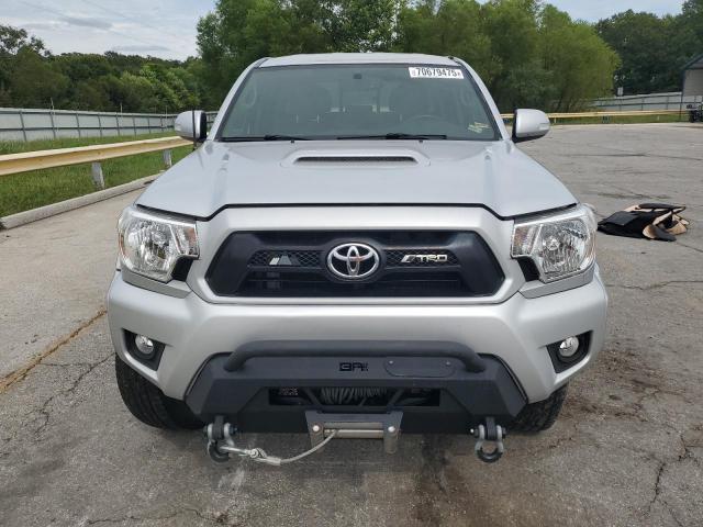 5TFLU4ENXDX058904 - 2013 TOYOTA TACOMA DOUBLE CAB 银色 照片 5