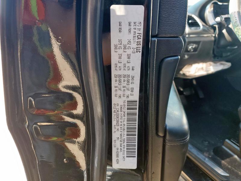 1C4RJEBG9KC690229 - 2019 JEEP GRAND CHER LIMITED Чорний фото 12