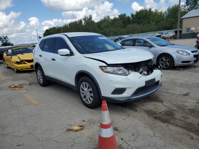 KNMAT2MVXGP710053 - 2016 NISSAN ROGUE S WHITE photo 4