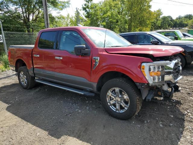 1FTEW1EP5NKD20636 - 2022 FORD F150 SUPERCREW RED photo 4