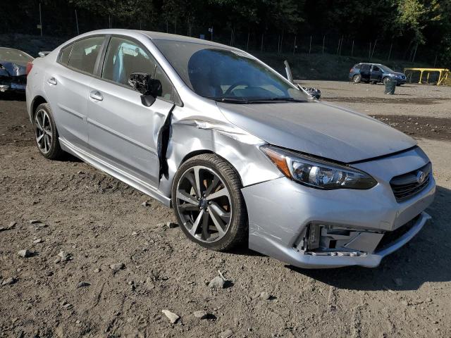 4S3GKAM66N3606888 - 2022 SUBARU IMPREZA SPORT SILVER photo 4