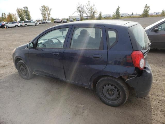 3G1TB6DE6AL141622 - 2010 CHEVROLET AVEO LS Mavi foto 2