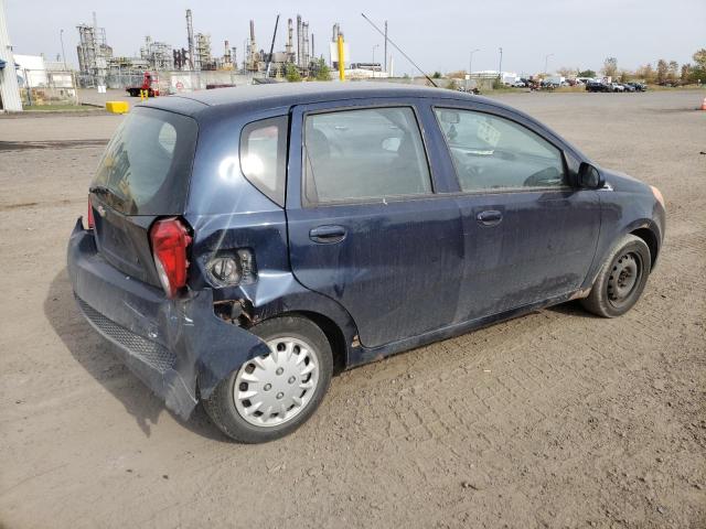 3G1TB6DE6AL141622 - 2010 CHEVROLET AVEO LS Mavi foto 3