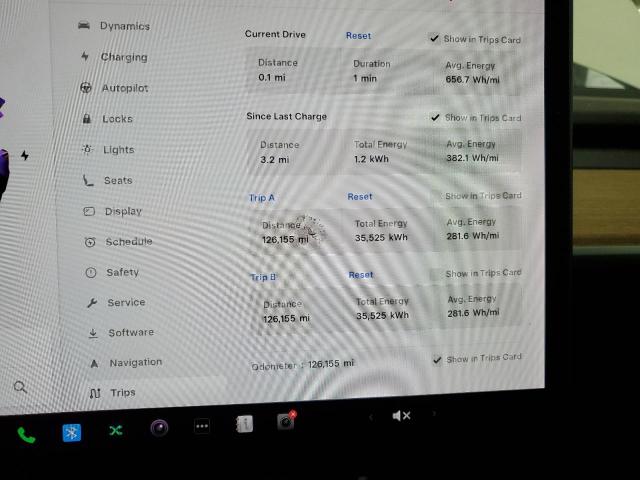 5YJ3E1EB1KF493982 - 2019 TESLA MODEL 3 Biały zdjęcie 9