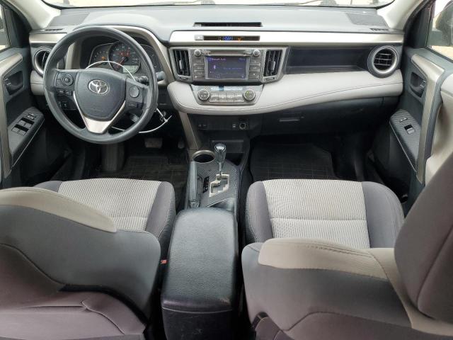 2T3RFREVXDW036942 - 2013 TOYOTA RAV4 XLE BLUE photo 8