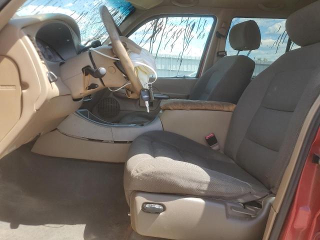 1FMZU77E71UC92113 - 2001 FORD EXPLORER S RED photo 7