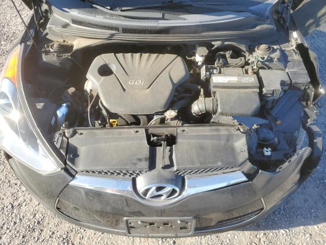 KMHTC6AD3DU093017 - 2013 HYUNDAI VELOSTER BLACK photo 11