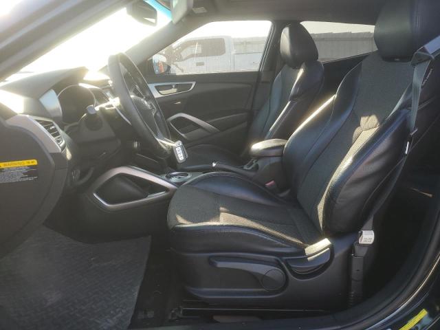 KMHTC6AD3DU093017 - 2013 HYUNDAI VELOSTER BLACK photo 7