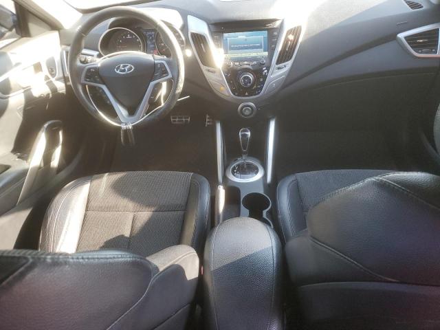 KMHTC6AD3DU093017 - 2013 HYUNDAI VELOSTER BLACK photo 8