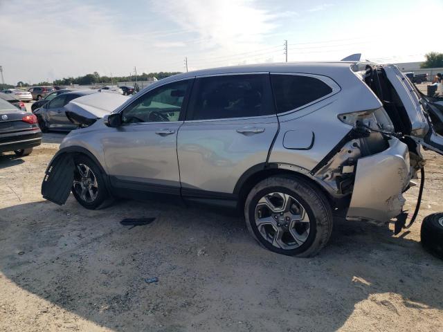 2HKRW1H83KH511018 - 2019 HONDA CR-V EXL SILVER photo 2