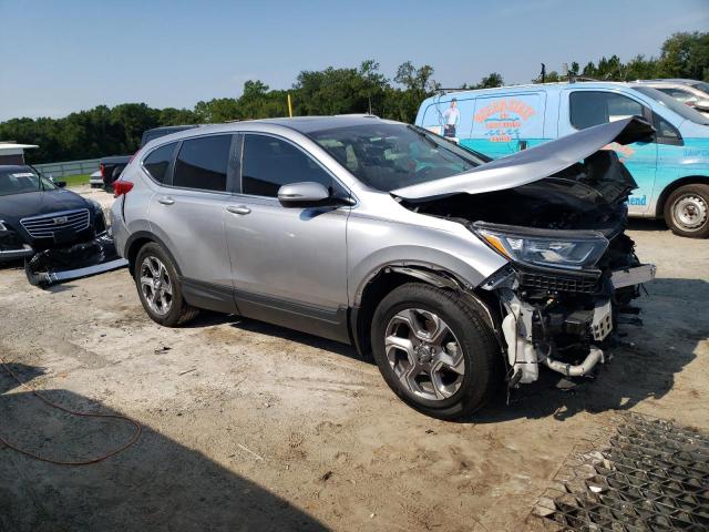 2HKRW1H83KH511018 - 2019 HONDA CR-V EXL SILVER photo 4