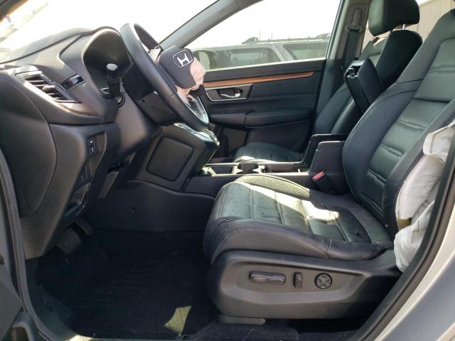 2HKRW1H83KH511018 - 2019 HONDA CR-V EXL SILVER photo 7