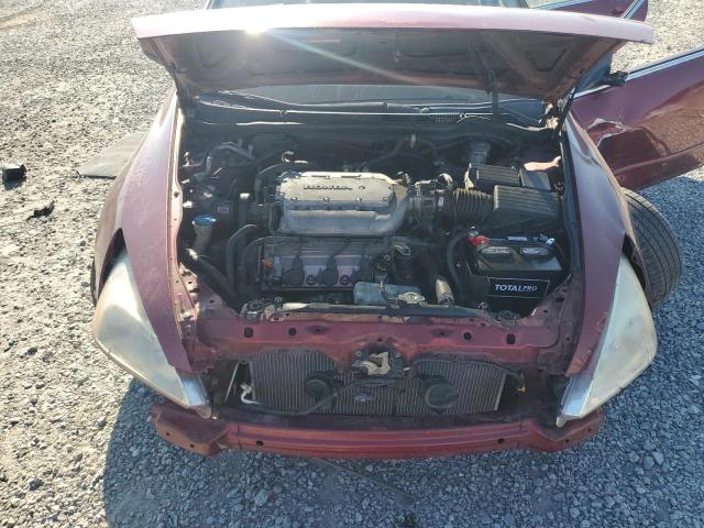 1HGCM66504A084491 - 2004 HONDA ACCORD EX BURGUNDY photo 11