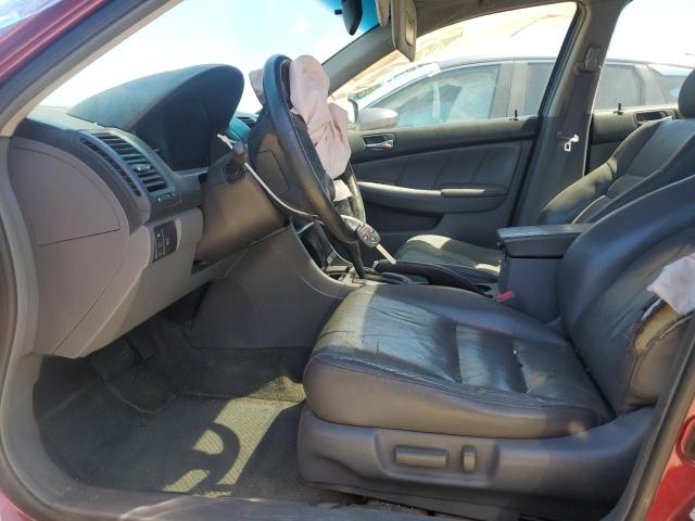 1HGCM66504A084491 - 2004 HONDA ACCORD EX BURGUNDY photo 7