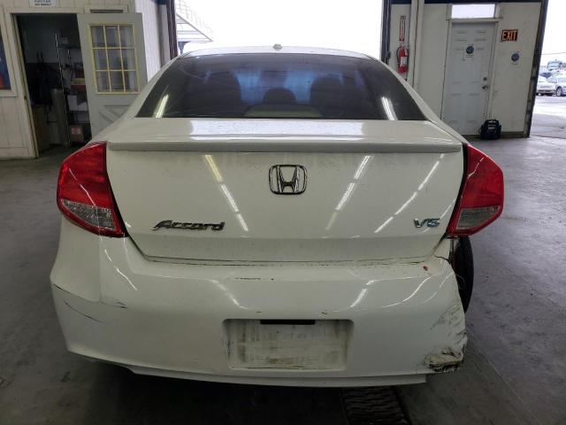 1HGCS1B83CA016077 - 2012 HONDA ACCORD EXL WHITE photo 6