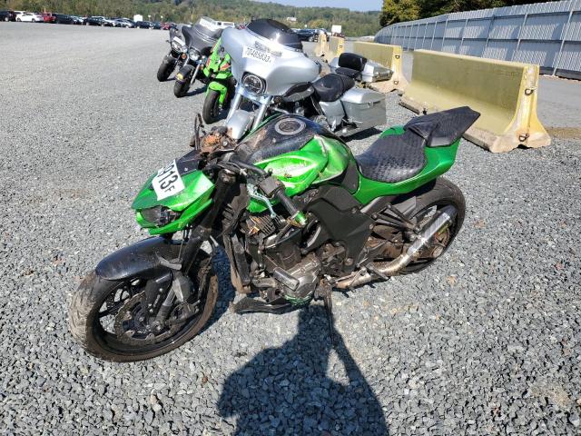 JKAZRCG19FA006146 - 2015 KAWASAKI ZR1000 G GREEN photo 2