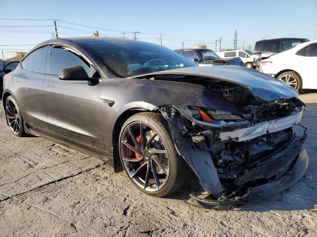 5YJ3E1ET4RF810172 - 2024 TESLA MODEL 3 Gris photo 4