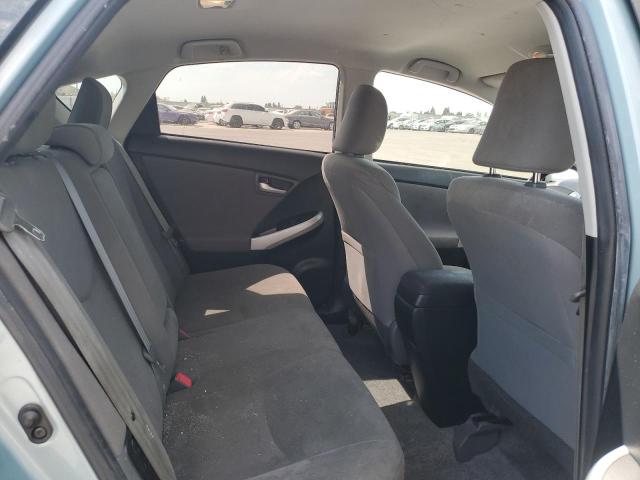 JTDKN3DP1E3056800 - 2014 TOYOTA PRIUS PLUG TURQUOISE photo 10