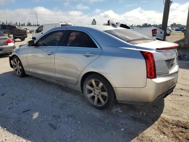 1G6AA5RA5E0117612 - 2014 CADILLAC ATS SILVER photo 2