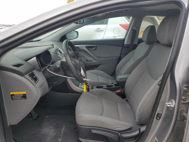 KMHDH4AE8DU532490 - 2013 HYUNDAI ELANTRA GLS SILVER photo 7